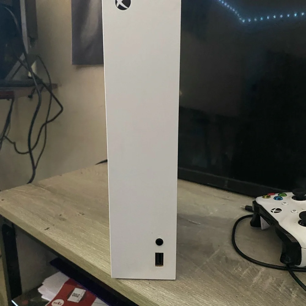 White Gaming Console